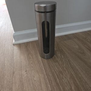 Stainless Steel Kitchen Canister with Window